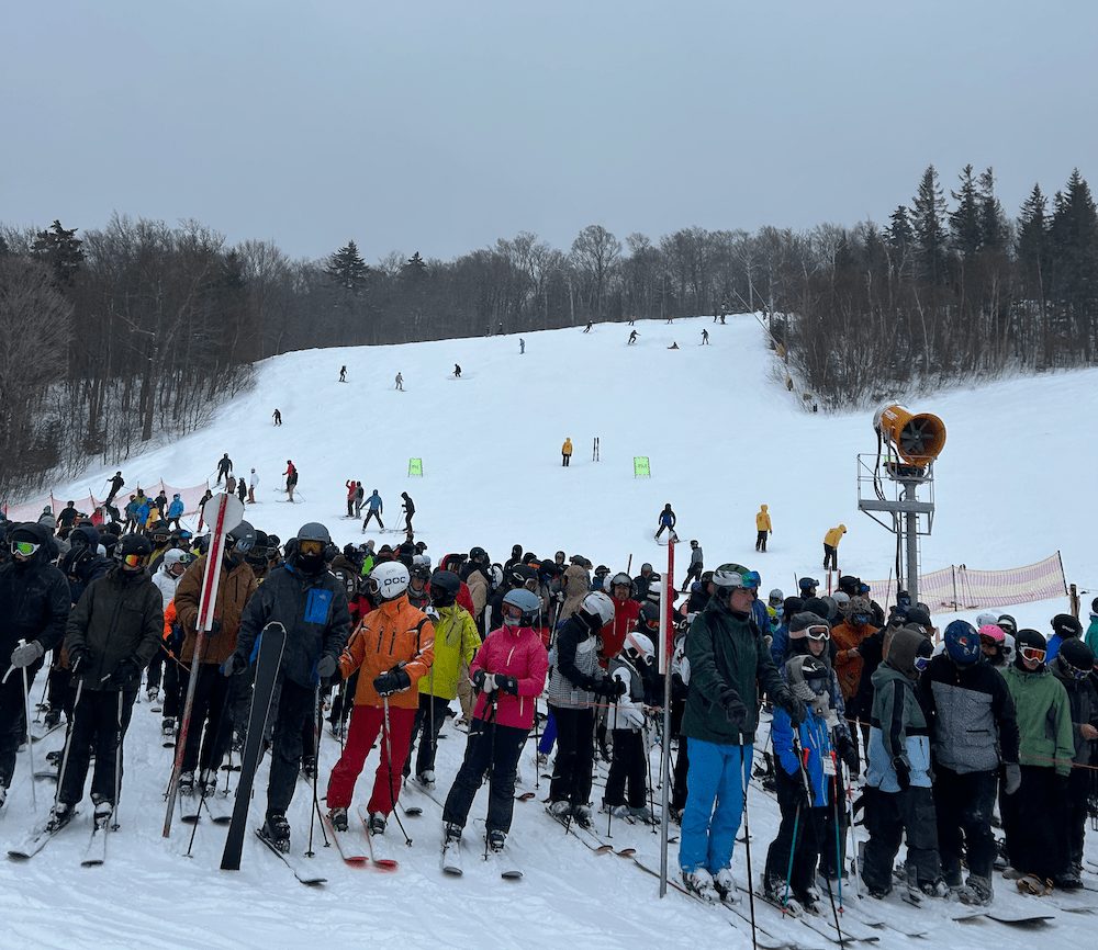 Stratton, VT, отчет: Wacky Bresitents Weekend Skiing