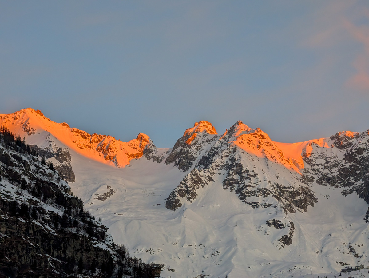 Courmayeur, Италия, отчет: поиск порошка через неделю после большого шторма