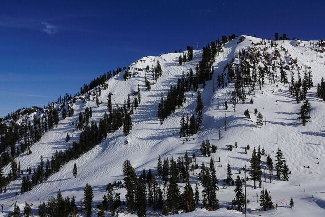 Palisades Tahoe - одно из лучших лыжных направлений в марте