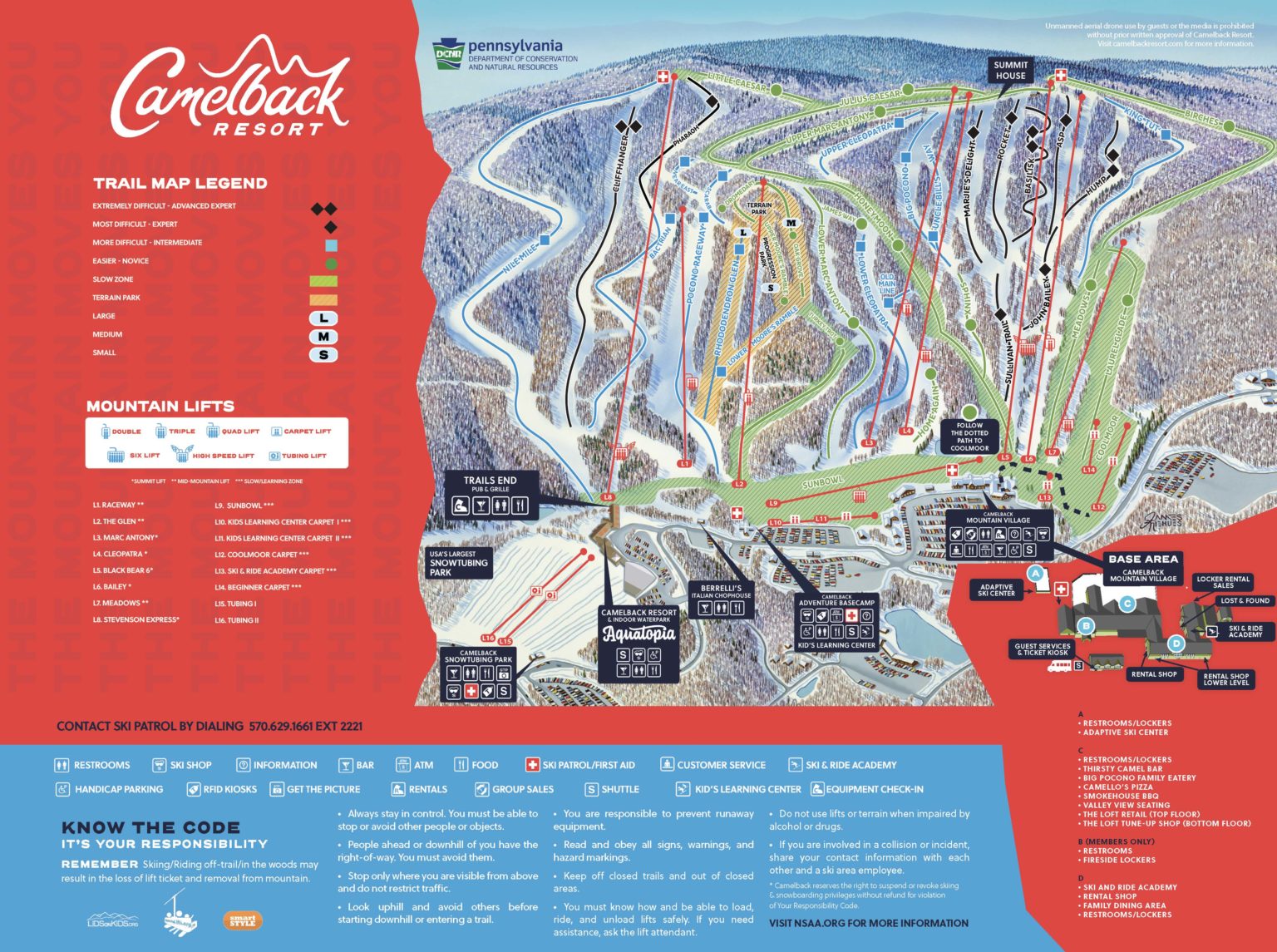 Camelback Resort, PA, объявляет Vertical Challenge, Rail Jam и Pond Skim Events